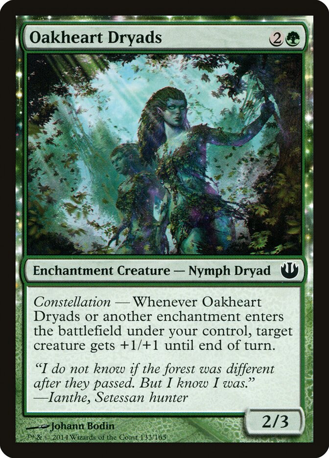 Oakheart Dryads · Journey into Nyx (JOU) #133