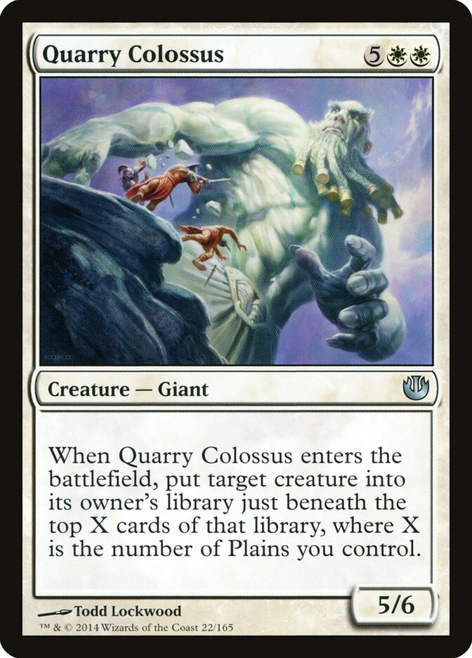 Quarry Colossus · Journey into Nyx (JOU) #22