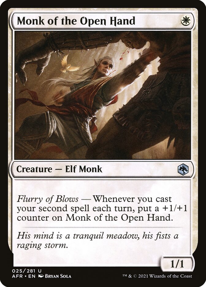 Monk of the Open Hand · Adventures in the Forgotten Realms (AFR) #25