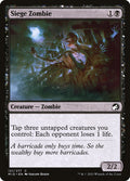 Siege Zombie · Innistrad: Midnight Hunt (MID) #121