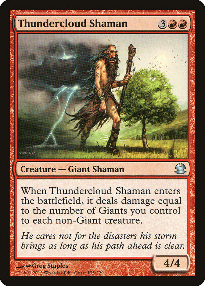 Thundercloud Shaman · Modern Masters (MMA) #135