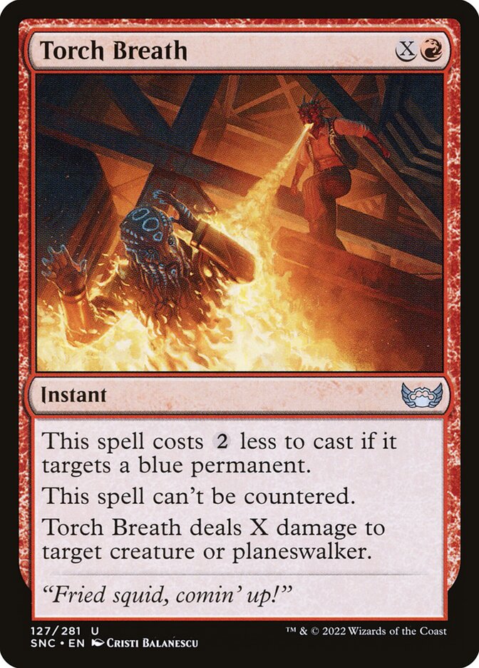 Torch Breath · Streets of New Capenna (SNC) #127