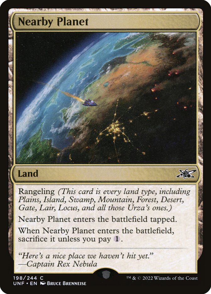 Nearby Planet · Unfinity (UNF) #198