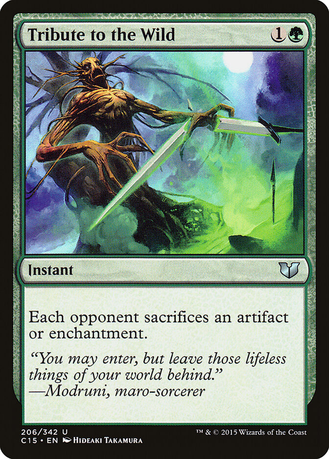 Tribute to the Wild · Commander 2015 (C15) #206