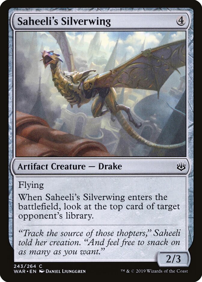 Saheeli's Silverwing · War of the Spark (WAR) #243