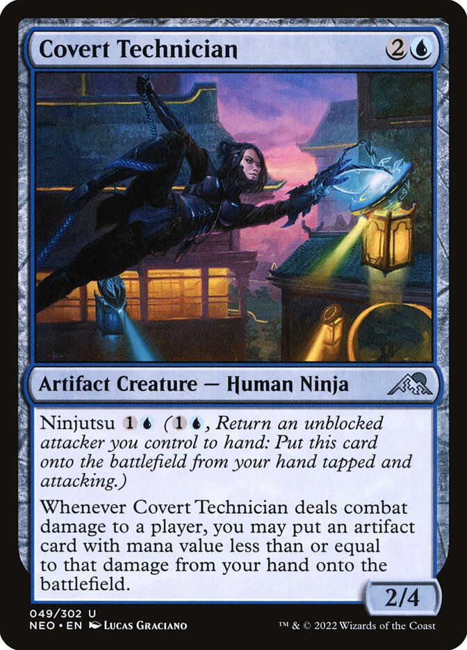 Covert Technician · Kamigawa: Neon Dynasty (NEO) #49