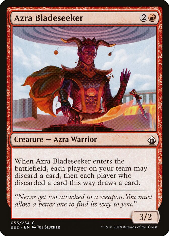Azra Bladeseeker · Battlebond (BBD) #55