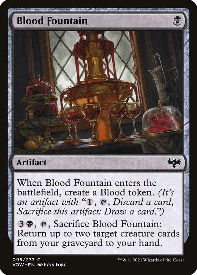 Blood Fountain · Innistrad: Crimson Vow (VOW) #95