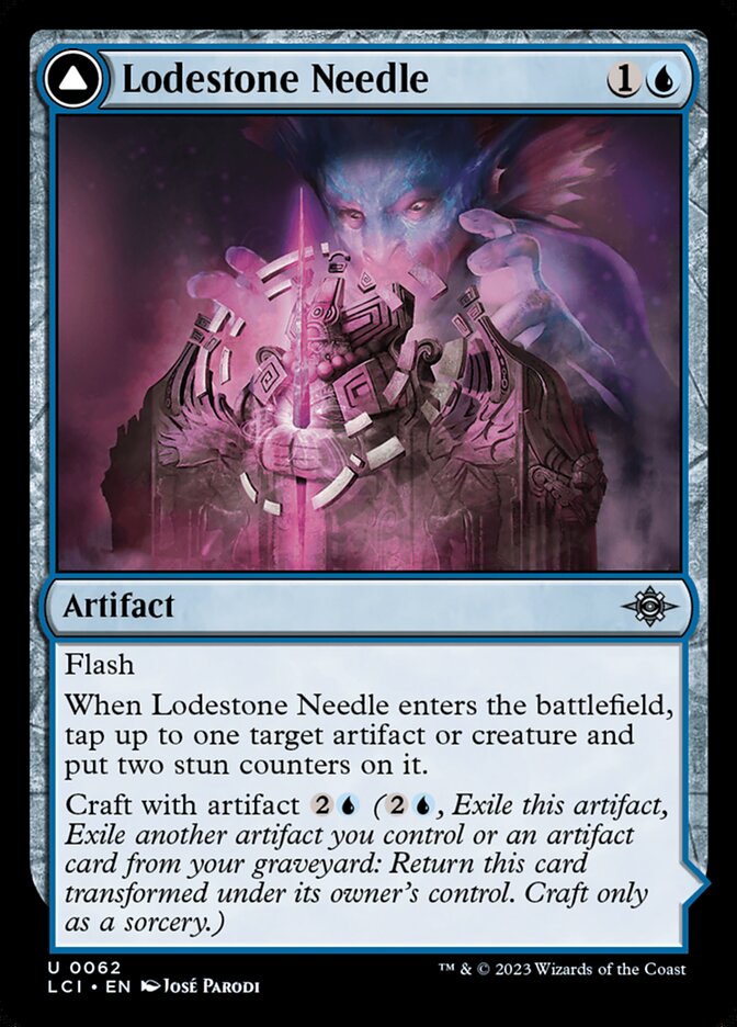 Lodestone Needle // Guidestone Compass · The Lost Caverns of Ixalan (LCI) #62