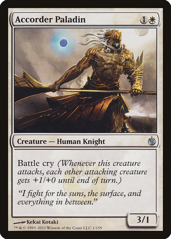 Accorder Paladin · Mirrodin Besieged (MBS) #1