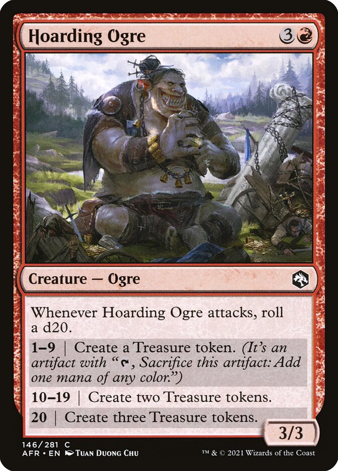 Hoarding Ogre · Adventures in the Forgotten Realms (AFR) #146
