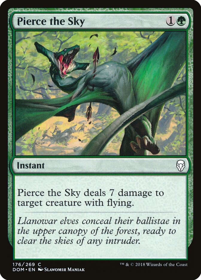 Pierce the Sky · Dominaria (DOM) #176
