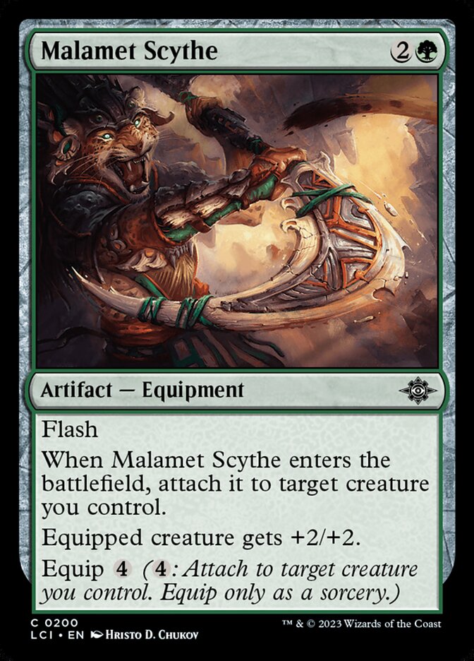 Malamet Scythe · The Lost Caverns of Ixalan (LCI) #200
