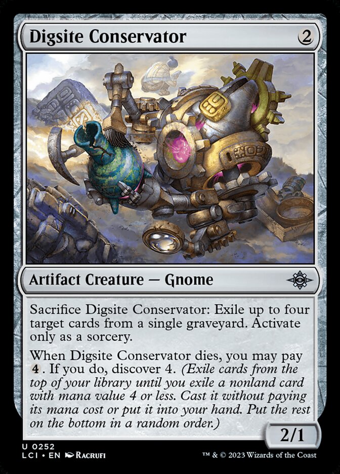 Digsite Conservator · The Lost Caverns of Ixalan (LCI) #252