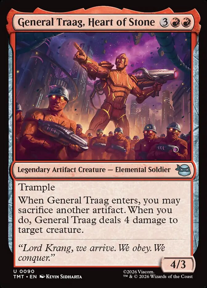 General Traag, Heart of Stone · Teenage Mutant Ninja Turtles (TMT) #90