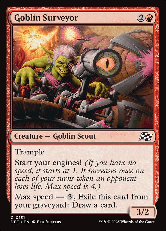 Goblin Surveyor · Aetherdrift (DFT) #131