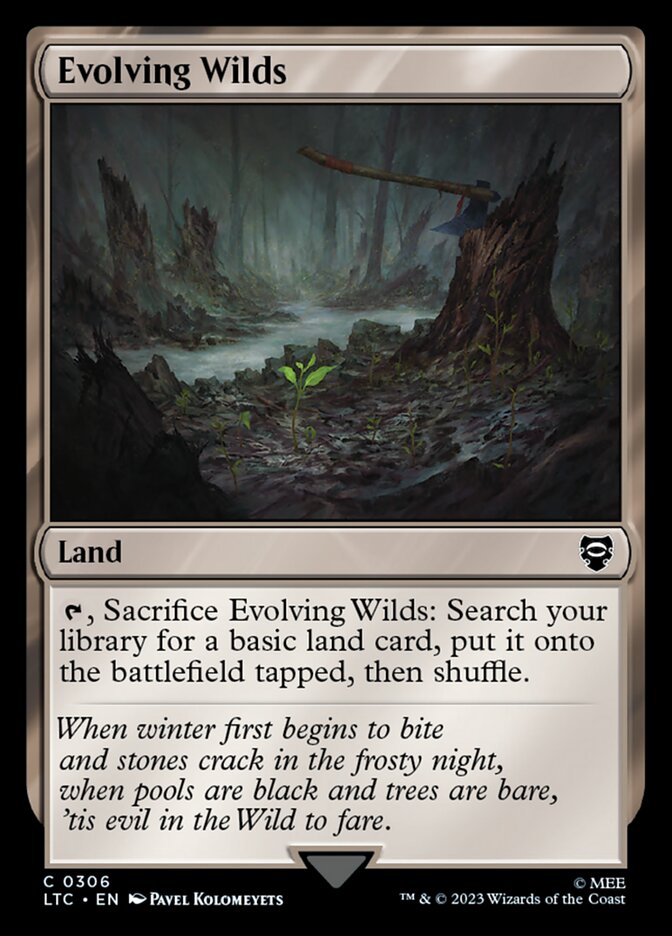 Evolving Wilds · Tales of Middle-earth Commander (LTC) #306