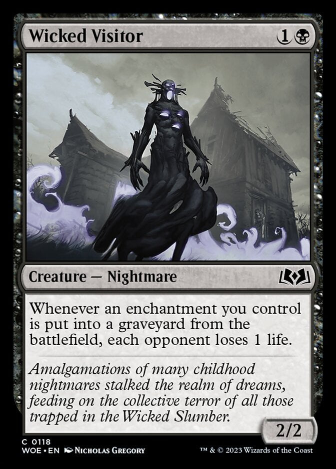 Wicked Visitor · Wilds of Eldraine (WOE) #118