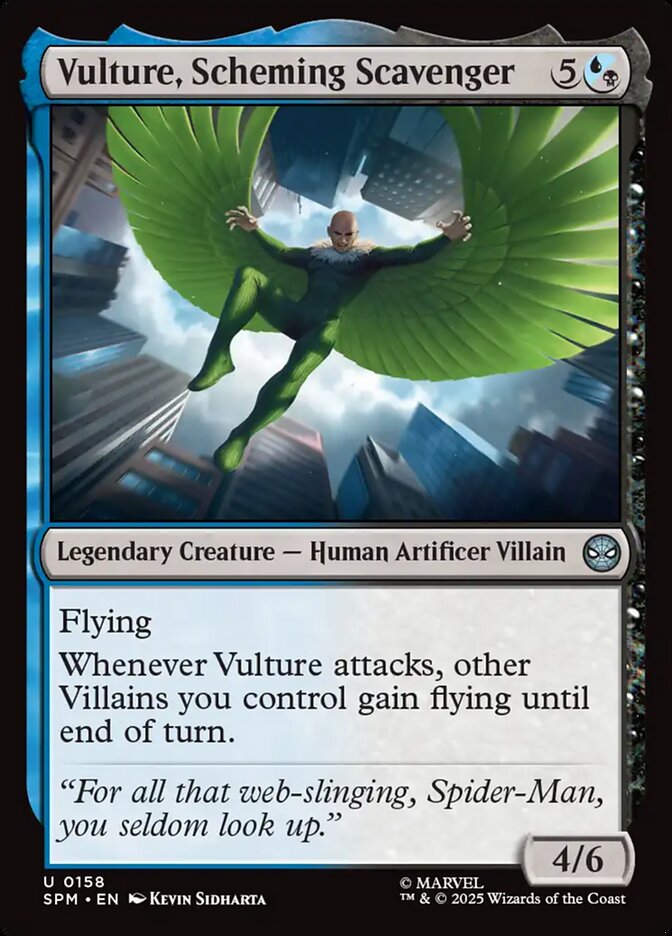 Vulture, Scheming Scavenger · Marvel's Spider-Man (SPM) #158