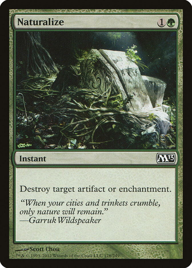 Naturalize · Magic 2013 (M13) #178