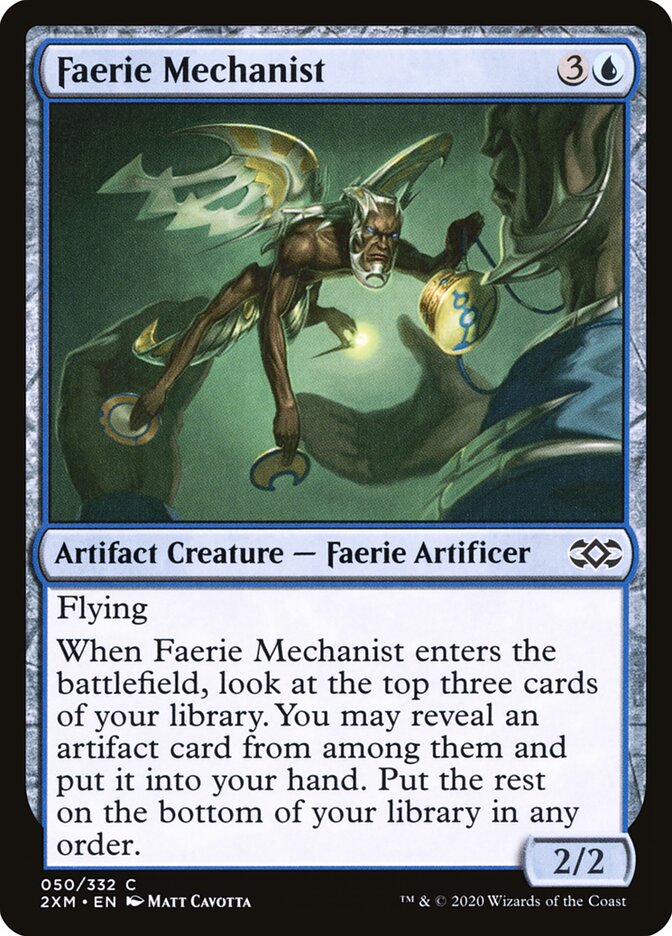 Faerie Mechanist · Double Masters (2XM) #50