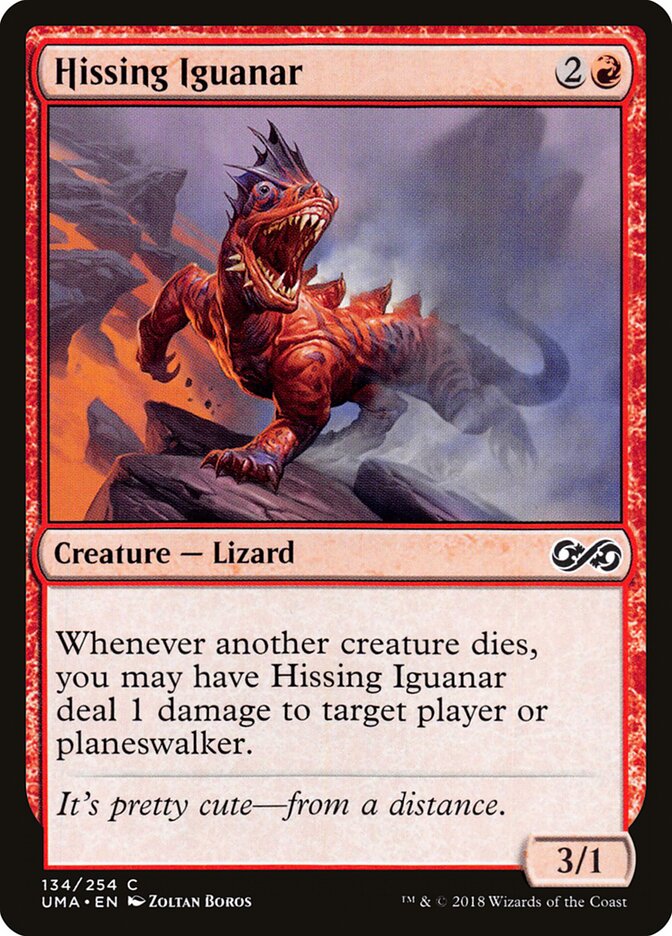 Hissing Iguanar · Ultimate Masters (UMA) #134