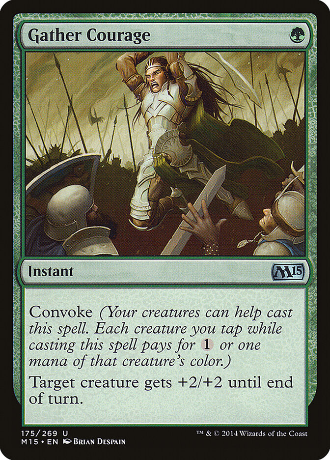 Gather Courage · Magic 2015 (M15) #175