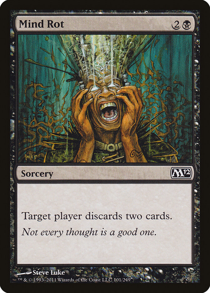 Mind Rot · Magic 2012 (M12) #101