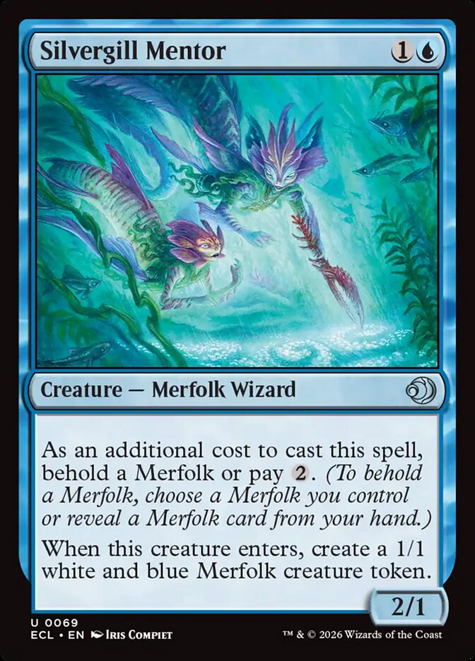 Silvergill Mentor · Lorwyn Eclipsed (ECL) #69