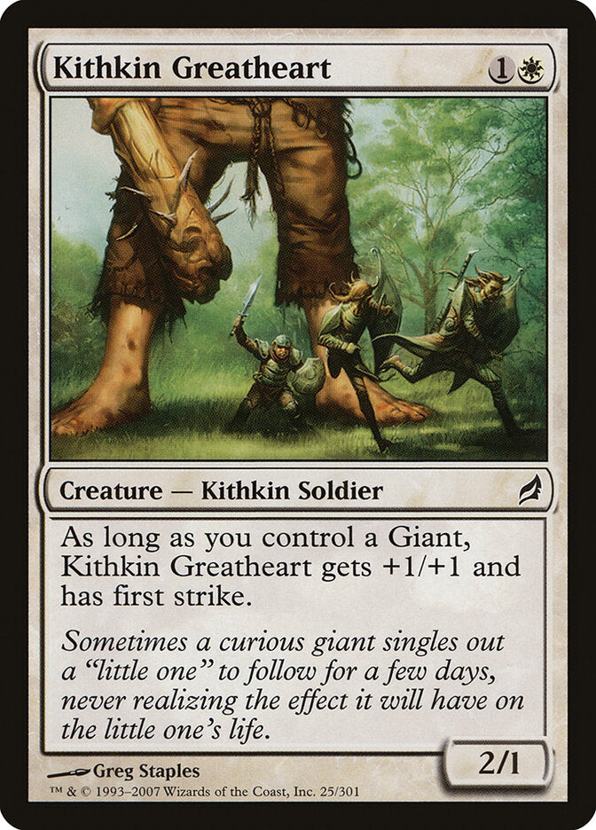 Kithkin Greatheart · Lorwyn (LRW) #25