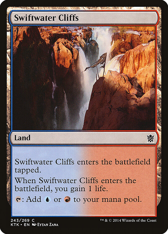 Swiftwater Cliffs · Khans of Tarkir (KTK) #243