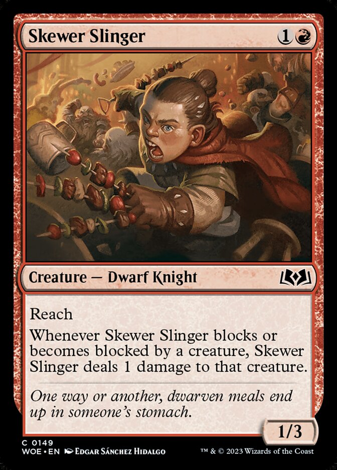 Skewer Slinger · Wilds of Eldraine (WOE) #149