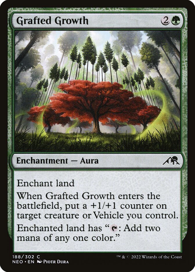 Grafted Growth · Kamigawa: Neon Dynasty (NEO) #188