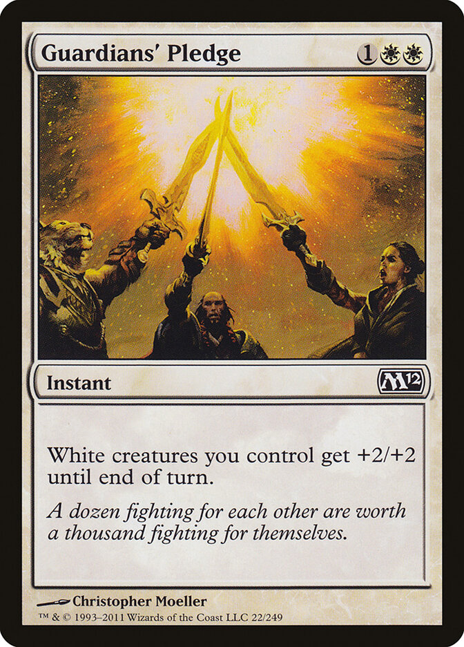 Guardians' Pledge · Magic 2012 (M12) #22