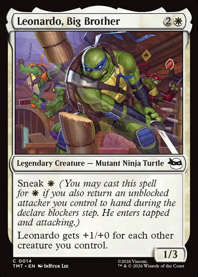 Leonardo, Big Brother · Teenage Mutant Ninja Turtles (TMT) #14