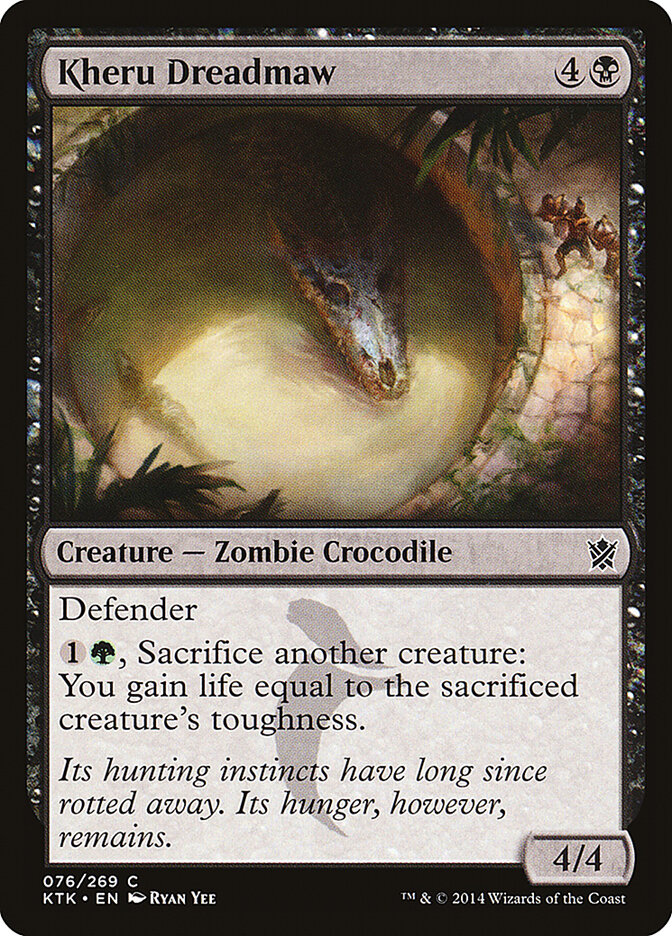 Kheru Dreadmaw · Khans of Tarkir (KTK) #76