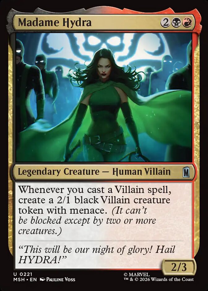 Madame Hydra · Marvel Super Heroes (MSH) #221