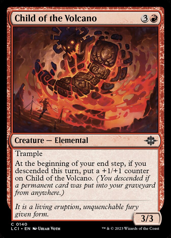 Child of the Volcano · The Lost Caverns of Ixalan (LCI) #140