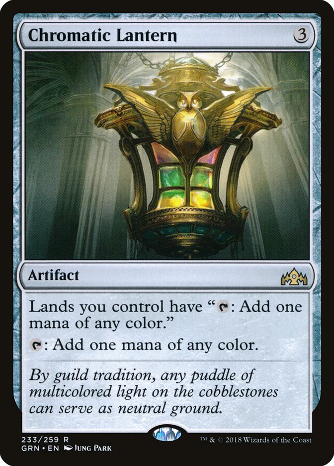 Chromatic Lantern · Guilds of Ravnica (GRN) #233