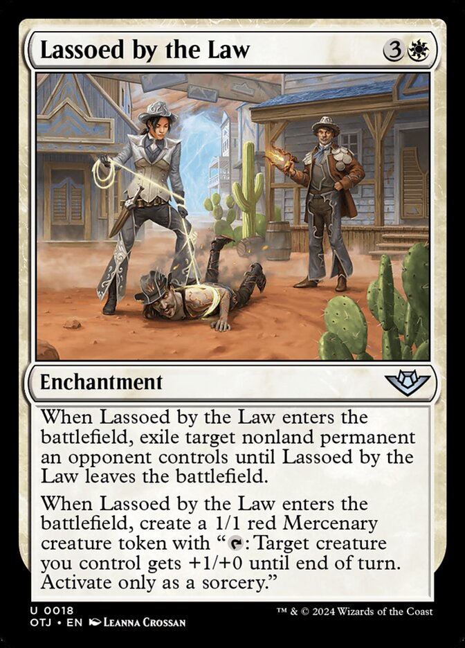 Lassoed by the Law · Outlaws of Thunder Junction (OTJ) #18
