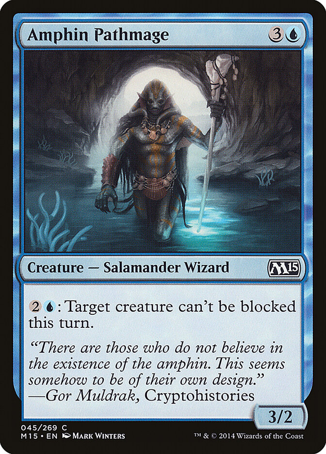 Amphin Pathmage · Magic 2015 (M15) #45