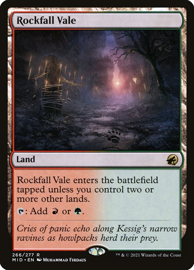 Rockfall Vale · Innistrad: Midnight Hunt (MID) #266
