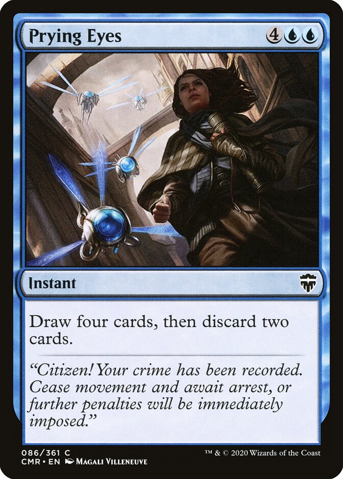 Prying Eyes · Commander Legends (CMR) #86