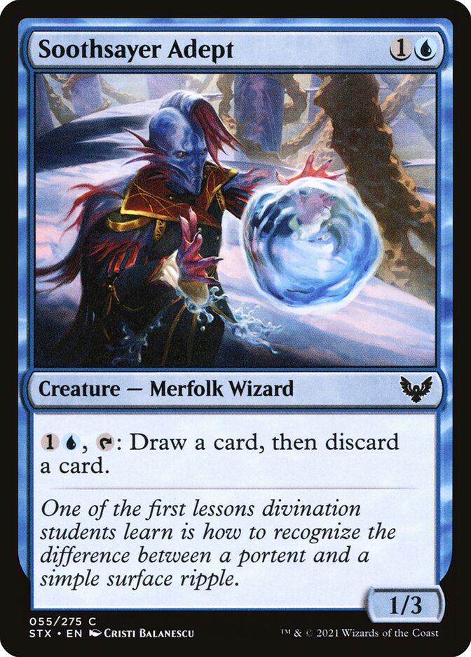 Soothsayer Adept · Strixhaven: School of Mages (STX) #55