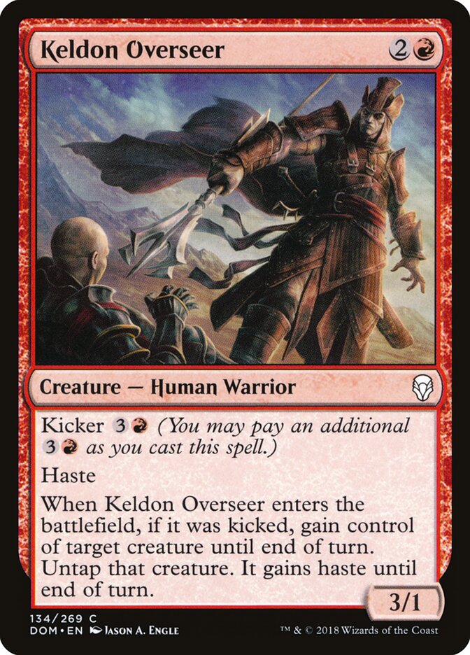Keldon Overseer · Dominaria (DOM) #134