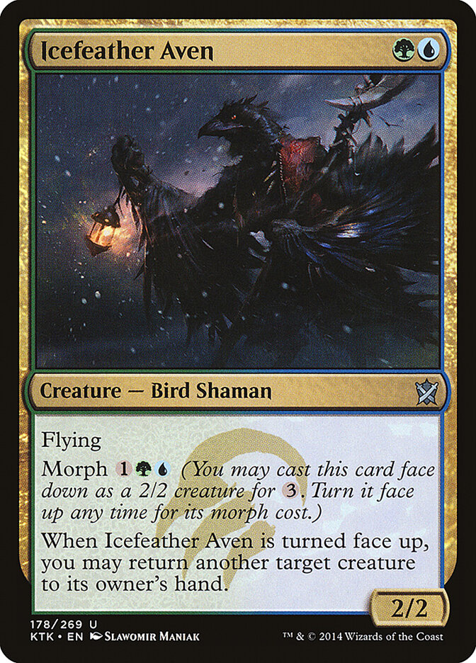 Icefeather Aven · Khans of Tarkir (KTK) #178