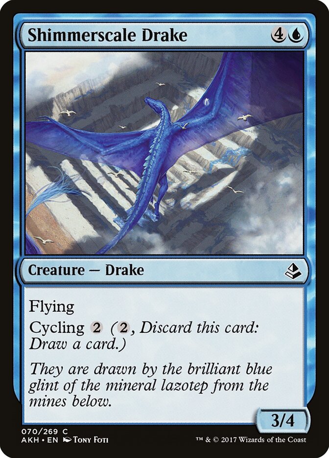 Shimmerscale Drake · Amonkhet (AKH) #70