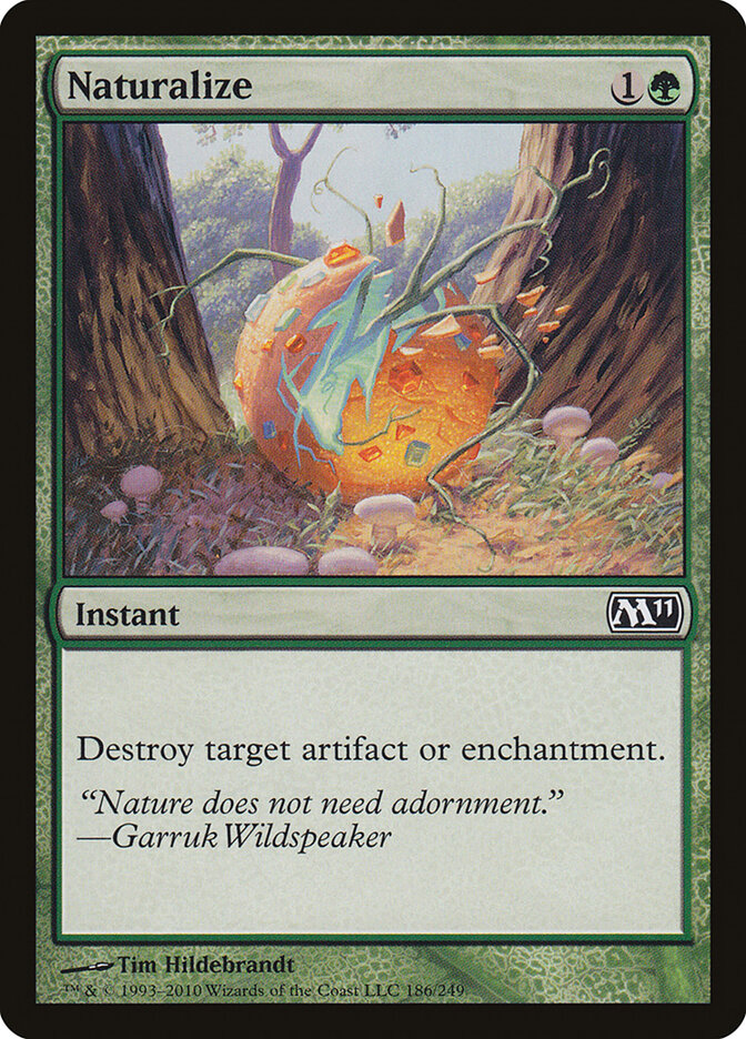 Naturalize · Magic 2011 (M11) #186