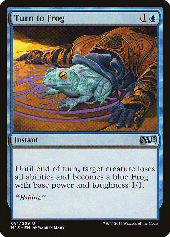Turn to Frog · Magic 2015 (M15) #81