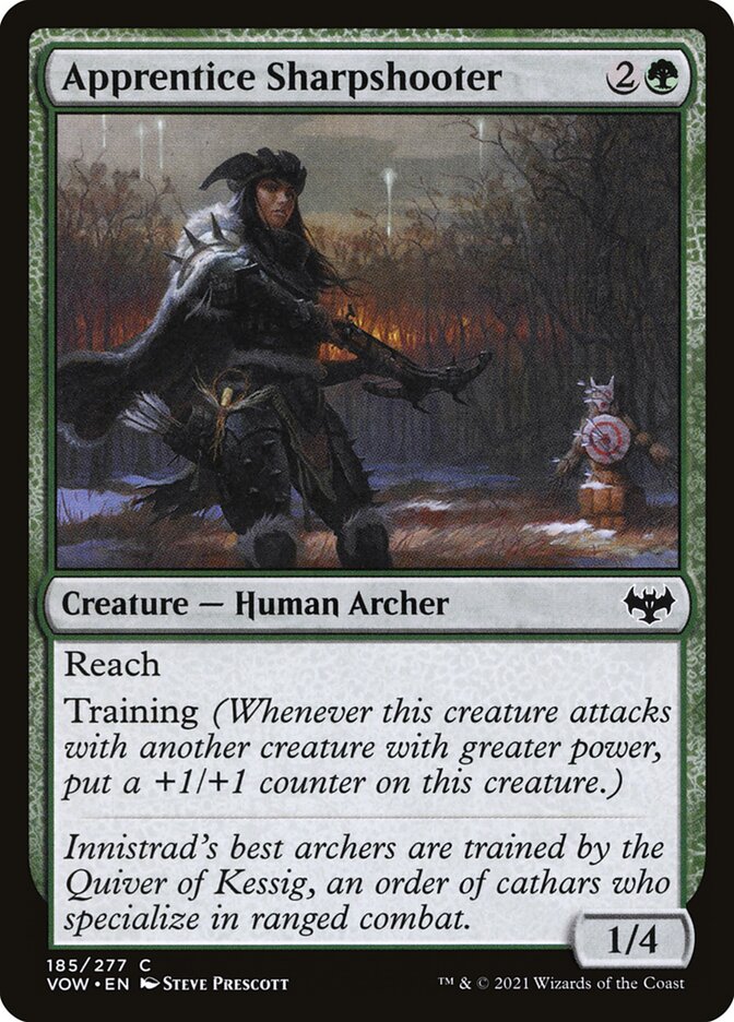 Apprentice Sharpshooter · Innistrad: Crimson Vow (VOW) #185